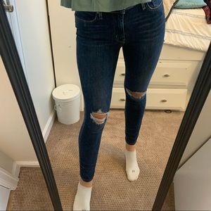 Levi’s 721 High Rise Skinny in Indigo Luna
